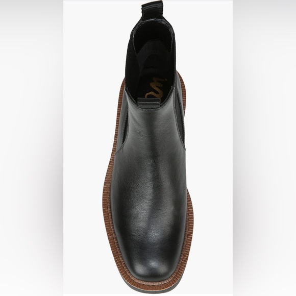 Sam Edelman Laguna Waterproof Lug Sole Chelsea Boot Black - Picture 2 of 8